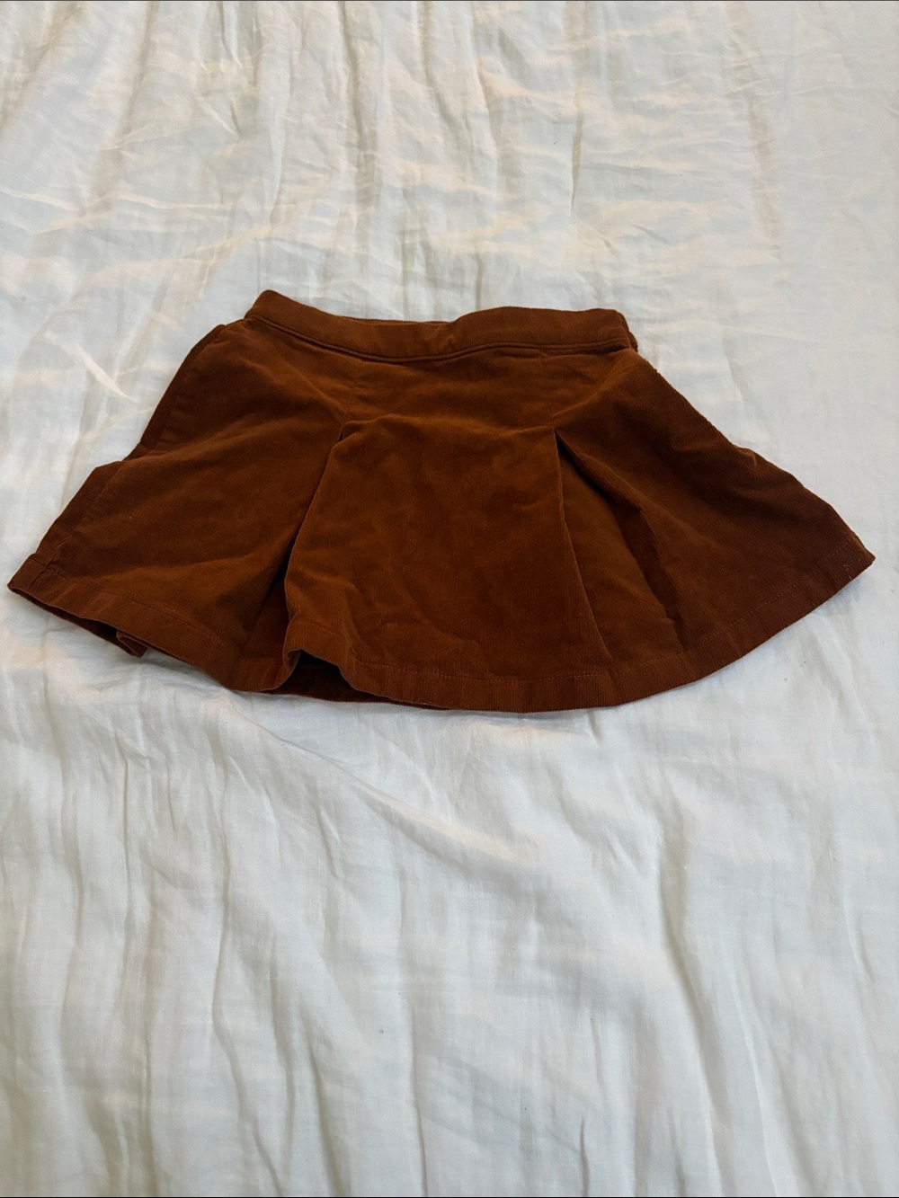 Crewcuts Corduroy Skirt in Warm Rust